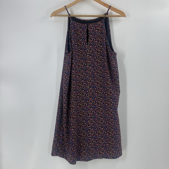 New York & Company ditzy print spaghetti strap swing dress XL - Picture 12 of 13